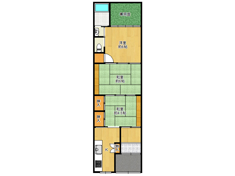 【平野区】平野本町5丁目5-9　中古戸建　2680万円