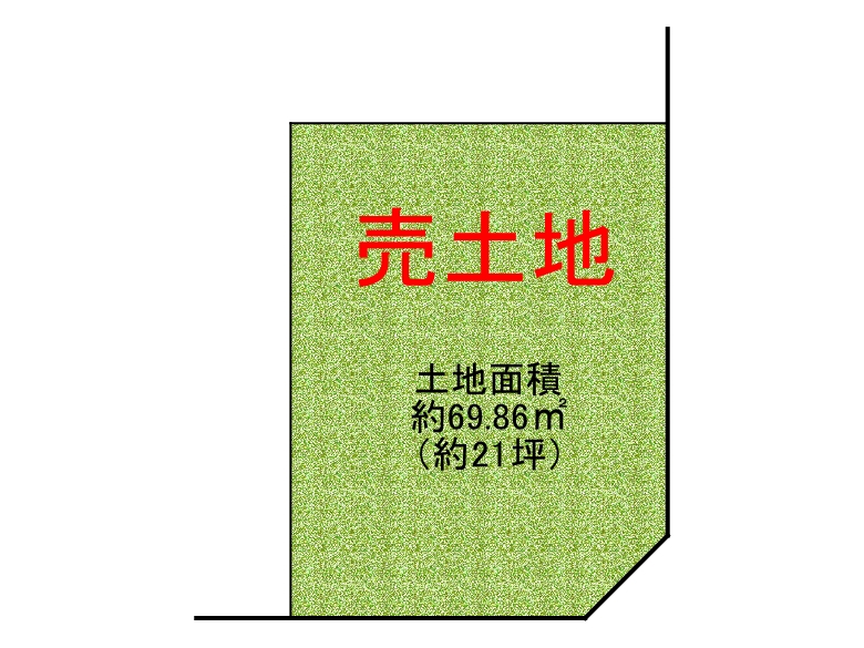 【東住吉区】鷹合4丁目4-14　売土地　2号地　2220万円