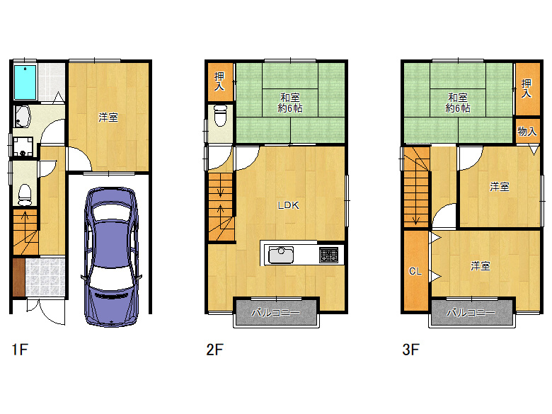 【住吉区】万代6丁目12-17　中古戸建　3480万円　
