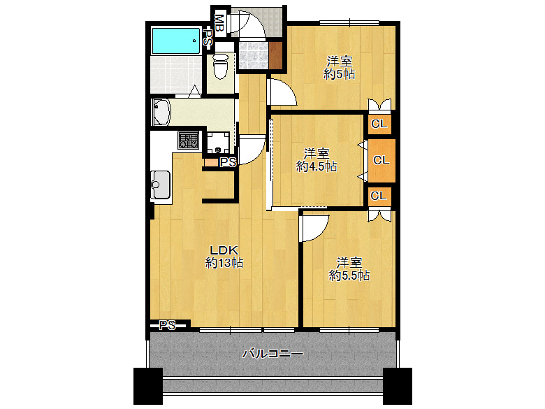 【住吉区】長峡町4-38　ネバーランド住吉大社駅前　202号室　3298万円