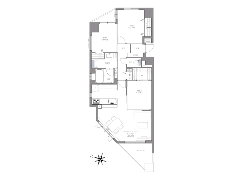 【西区】新町2丁目　西区新町アーバンコンフォート　301号室　6699万円　　