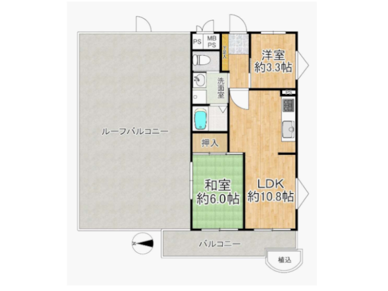 【阿倍野区】王子町2丁目　ノバカネイチ阿倍野Ⅱ番館　3階　3180万円