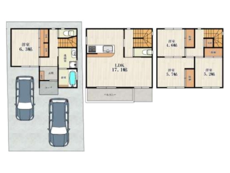 【浪速区】久保吉1丁目6-19　中古戸建　6380万円