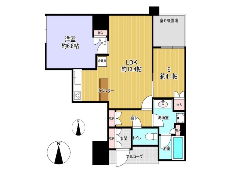 【福島区】福島7丁目　シティタワー西梅田　12階　7150万円